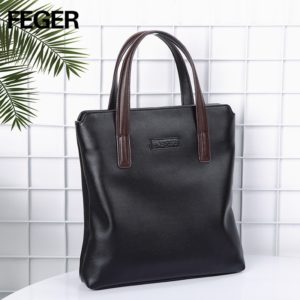 FEGER Women Vertical crossbody  bag Men Messenger Business Men’s Briefcase Designer Handbags High Quality Shoulder Bags